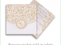 Baroque pf gold on white