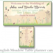 English meadow table planner