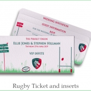 rugby ticket inserts