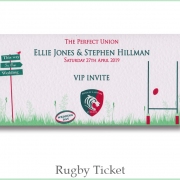 rugby ticket