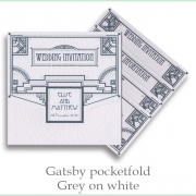 gatsby pf grey on white