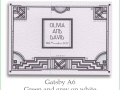 gatsby a6 green white