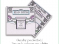 gatsby pf peacock inserts