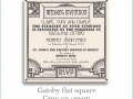 gatsby sq grey cream