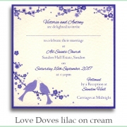 love doves lilac cream