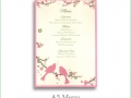 love doves a5 menu