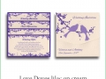 love doves lilac on cream