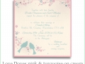 love doves pink turq cream