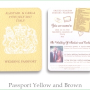 Passport yellow