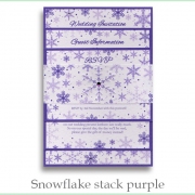 snowflake stack purple