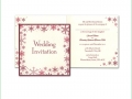 Snowflake winter frosty christmas wedding invitation 11