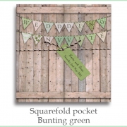 squarefold-bunting-green