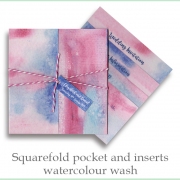 squarefold watercolour inserts