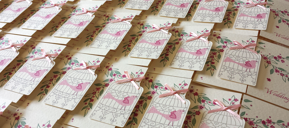birdcage invitation