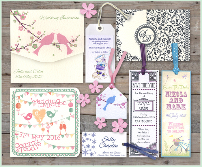 Stationery design ranges