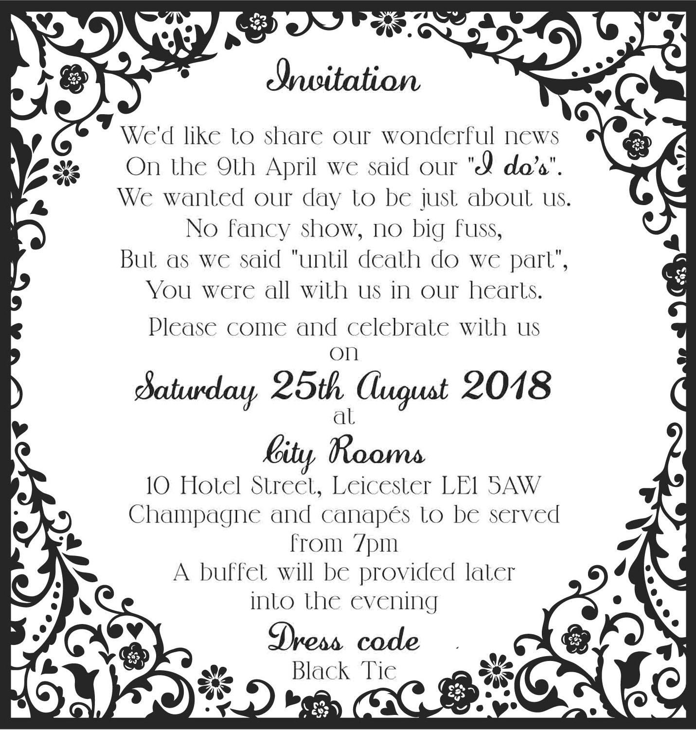 baroque wedding invites, wedding stationery, baroque pattern